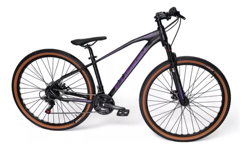 Bicicleta Fusion Korbin Rin 29 Aluminio 24 Vel Mecanica Color Violeta Tamaño Del Marco 17