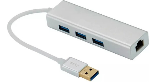 3 Puertos Usb 3.0 Gigabit Ethernet Lan Red Rj45 1000 Mbps