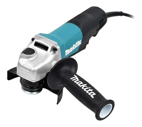 comprar Miniesmeril angular Makita GA4550 de 50 Hz\u002F60 Hz turquesa 1.3 kW 220 V + accesorio