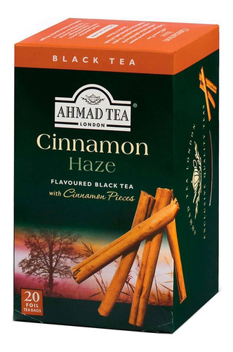 Té Ahmad Tea Canela 20 Sobres 40g