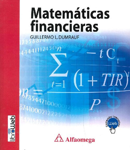 Libro Matemáticas Financieras De Guillermo L. Dumrauf