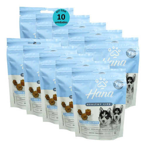 Hana Puppy Growth Suporte Ao Crescimento 80g Snacks Cães