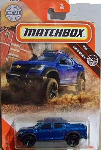 Matchbox 16 Chevy Colorado Xtreme Azul