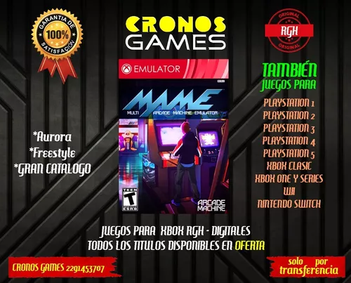 spark clock Evolve Mame Arcade Juegos Xbox 360 Rgh - Digitales - Link Mail