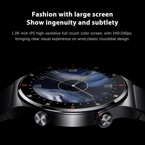 Pulsera Inteligente Qw33 Reloj Inteligente Ip67 De 1,28 PuLG