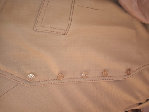 Traje De Hombre Americano Beige Con Chaleco (Usado)