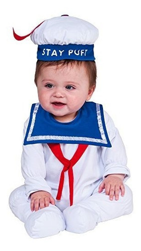 Rubie Baby Ghostbusters Classic Stay Puft Romper Disfraces,