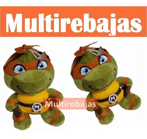Imagen 1 de 3 de Tortuga Suave Ninja Afelpada