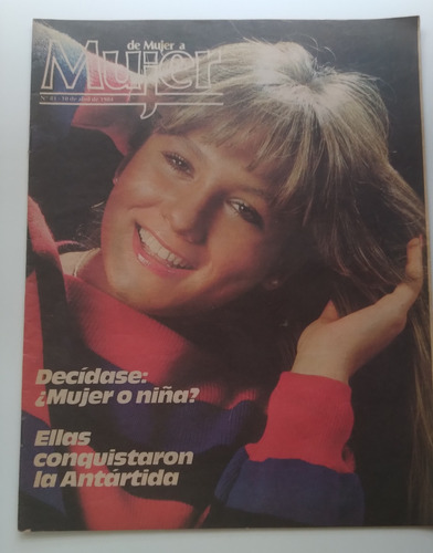 De Mujer A Mujer N° 81 10 De Abril De 1984 Carola Román. J
