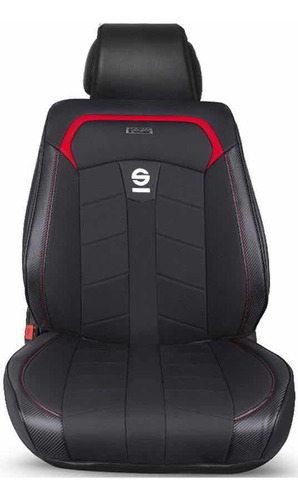 Cubre Asiento Respaldar Asiento Anatómico Sparco Rojo Unidad