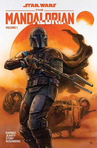 Star Wars – The Mandalorian Vol. 1, de Rodney Barnes,Georges Jeanty,., vol. Não Aplica. Editora Panini, capa mole em português, 2023