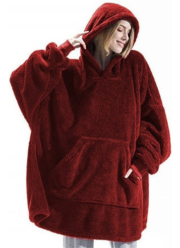 Sudadera Cobija Afelpada Calientita Suave Hoodie Capucha A