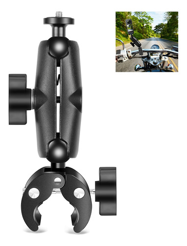 Adaptador Com Suporte Dual Sports X3/x2 Insta360 E Montagem