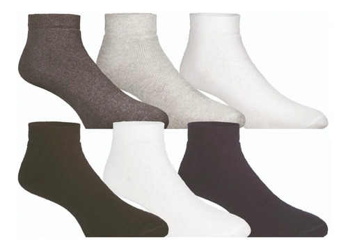 Imagen 2 de 5 de Dufour Pack X12 Pares Medias Soquetes Algodón Toalla 2013.3