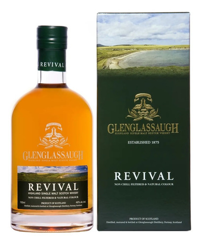 Imagen 4 de 8 de Whisky Glenglassaugh Revival 700ml 46%alc En Estuche