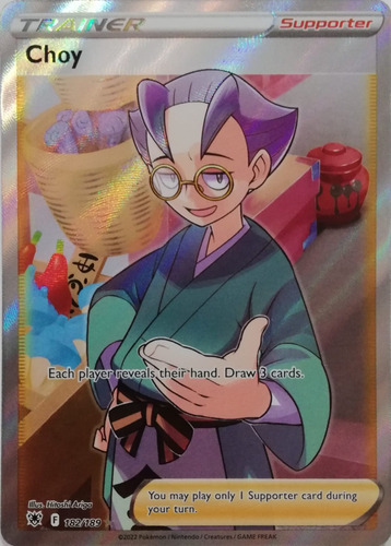 Pokemon Tcg Choy 182/189 Full Art