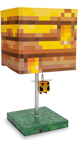 Minecraft Lámpara De Escritorio Con Bloque De Nido De Abeja 