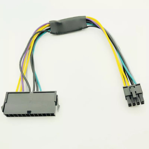 Adaptador De Corriente Atx De 3 Cables Psu 24 A 8 Pines Para