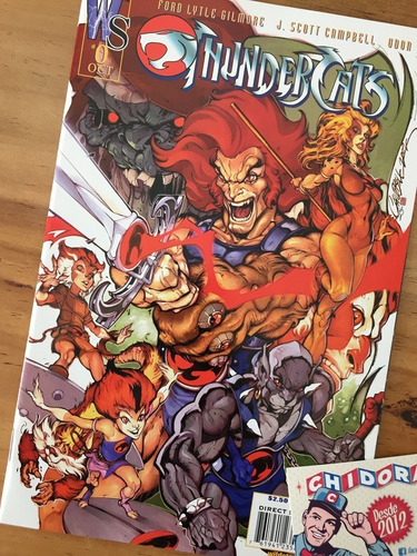 Comic - Thundercats #0 Scott Campbell 2002