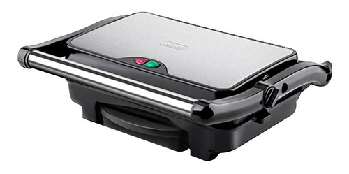 Sandwichera  Thomas Th-975 Color Inox/negro 220v - 240v