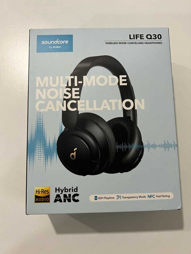 Auriculares inalámbricos Soundcore Life Series Life Q30 A3028 black