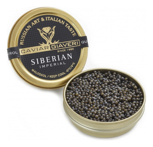 Caviar Giaveri Siberian Baerii Premium 15g Mega Oferta