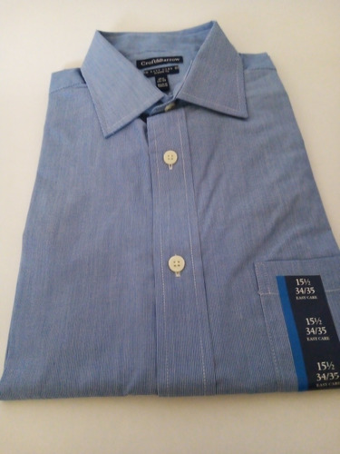 Croft&barrow Camisa Caballero Manga Larga 15 1/2 Manga 34/35