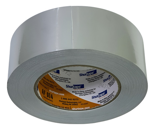 Cinta De Aluminio Shurtape 2 Pulgadas X 46 Metros Af914