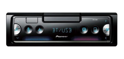 Som automotivo Pioneer SPH C10BT com USB e bluetooth