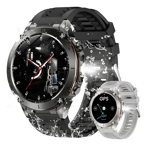 Smartwatch Esoyip Y101 Sport com GPS e À Prova D'água 3ATM AMOLED