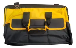 Comprar Bolsa Em Lona Para Ferramentas 20pol. C/ 16 Bolsos - Amarelo no Mercado Livre