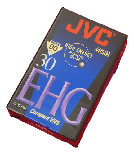 Cinta De Video Videocasete Jvc Vhs-c Tc-30