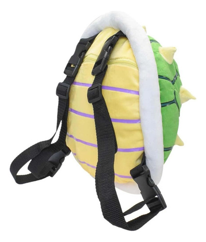 Mochila Caparazón De Tortuga Bolsa De Peluche Verde