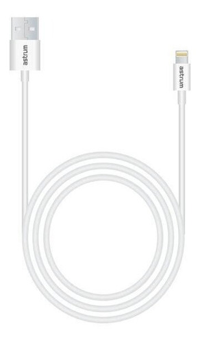 Imagen 1 de 3 de Cable Compatible Con iPhone/iPad/iPod Usb 8 Pines De 1,2m 