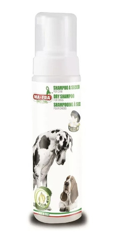 Shampoo En Seco Para Perros Mafra Italia Línea Pet