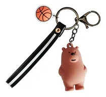 Comprar Llavero Osos Escandalosos Polar Panda Pardo We Bare Bears Po