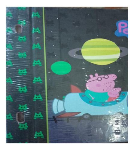 Carpeta Ppr No5 Dos Tapas Peppa Pig Dibujo Escolar Arte Surtido