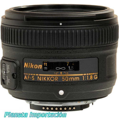 Lente Objetivo Fijo Nikon Nikkor 50 Mm F/1.8g Af Reflex