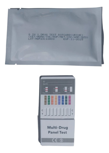 Test Panel De Droga 8 En 1 Test Multidroga En Orina