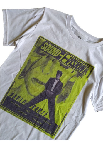 Imagen 3 de 4 de T Shirt Tee King David Bowie Rock Playera Hombre