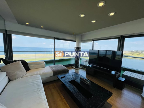 Venta De Hermoso Ph Duplex , Con Vista A Playa Mansa Y Laguna Del Diario Terrazas De La Laguna.