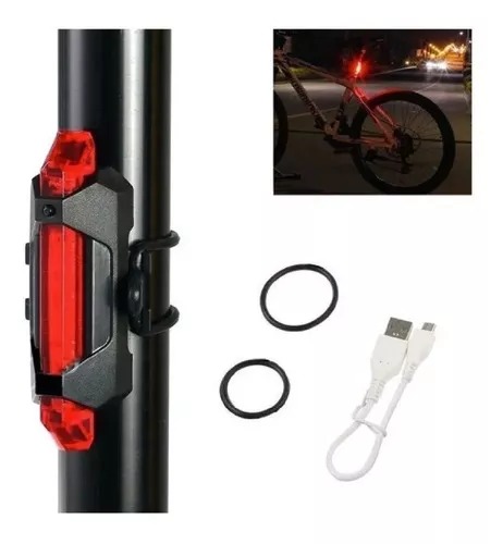 Tercera imagen para búsqueda de luz trasera bicicleta