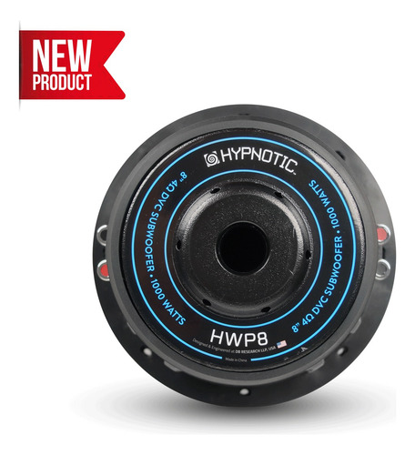 Subwoofer D 8 Graves Pot Hypnotic Hwp8 500 Wrms / 1000w Max