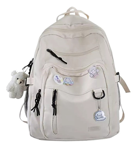 Mochila Multifuncional Con Cremallera Doble Para Mujer,