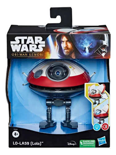 Muñeca droide Star Wars LO-la59 de juguete con sonido y luz F6103