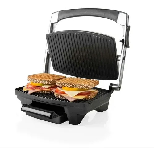 Sanduchera Grill Asador Kalley Sg100 2 Puesto Con Estrias