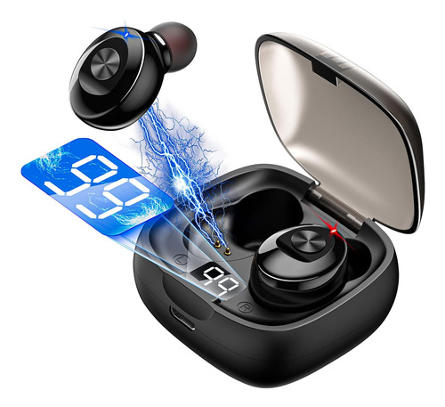 Auriculares Mini Estuche De Carga, Estéreo Hifi, Contr...