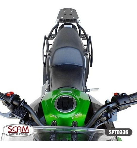 Imagem 3 de 7 de Afastador Alforge Kawasaki Versys X300 2018+ Preto