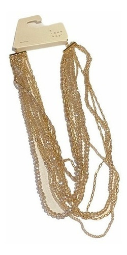 Collar Cadena Piedras A New Day Bead & Chain #1964