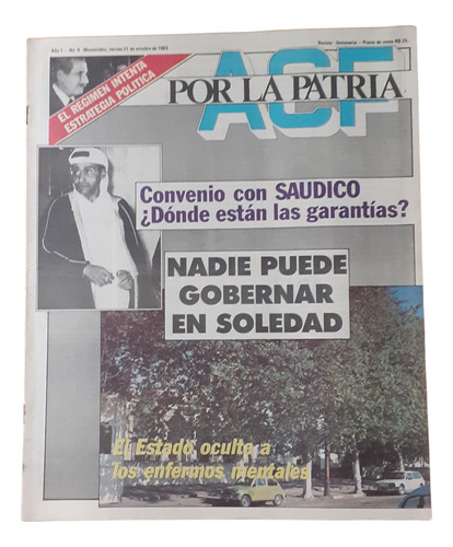 Por La Patria Acf Nº4 Oct. 1983-semanario Partido Nacional